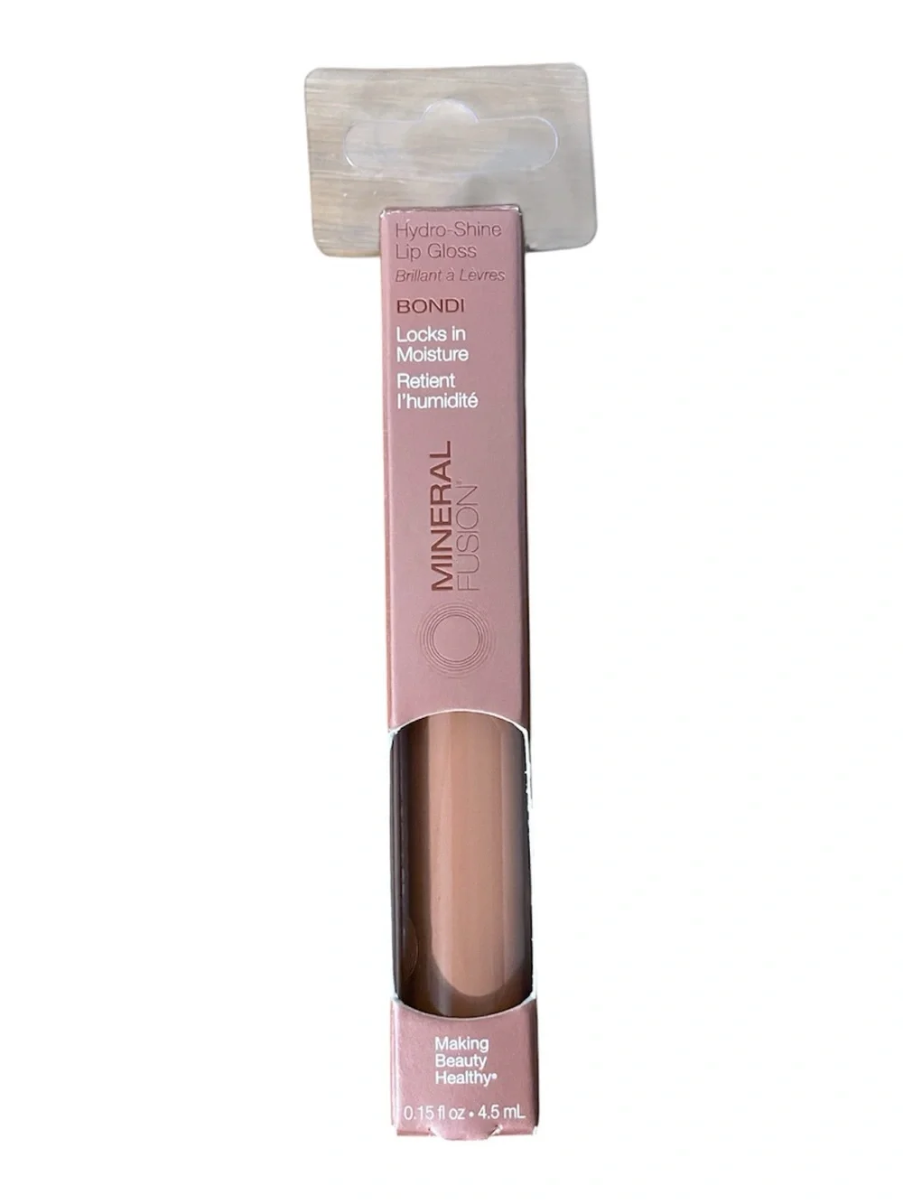 Mineral Fusion Hydro-Shine Lip Gloss - Bondi Pink Nude